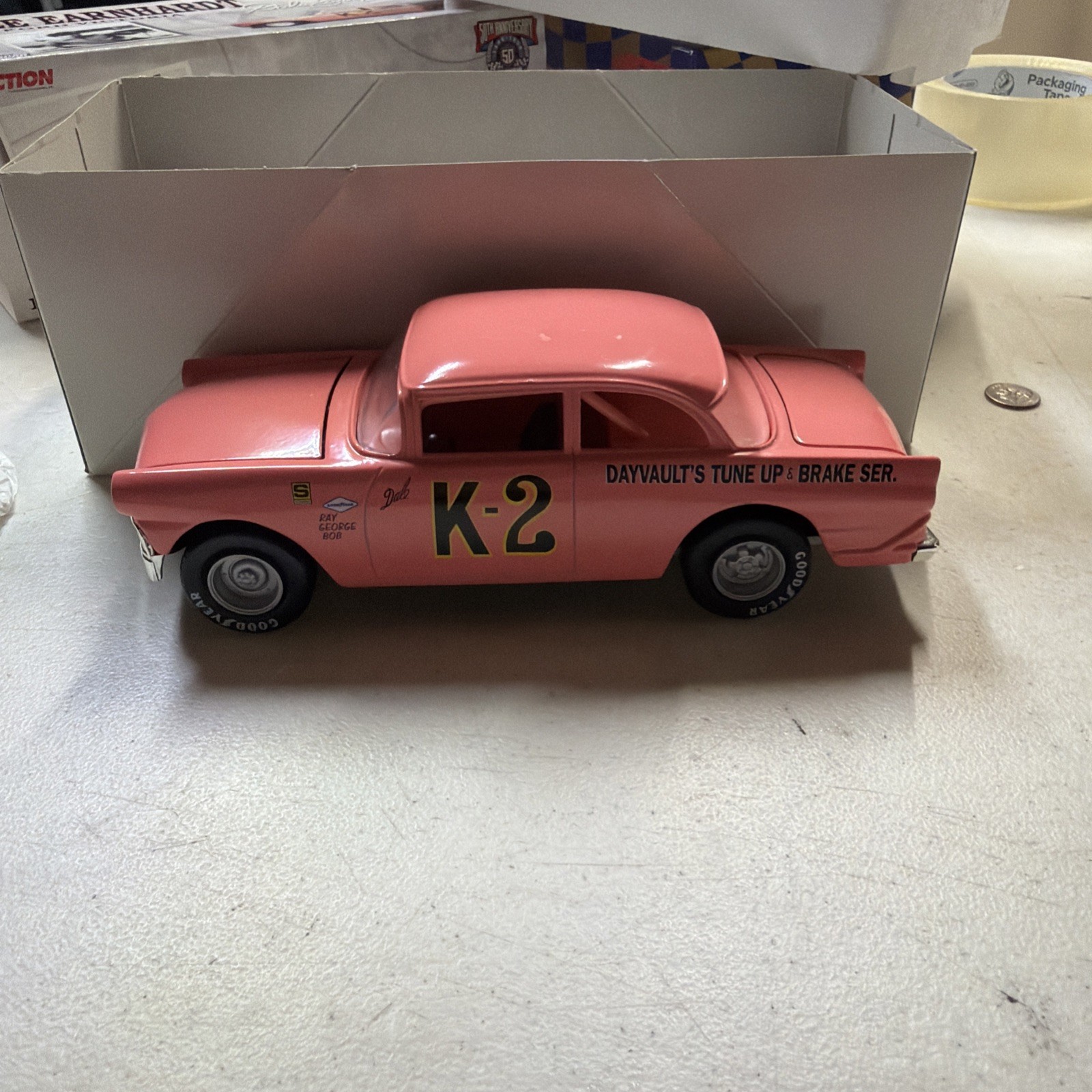 1956 Dale Earnhardt K2 Ford Victoria 1:24 Action NASCAR Diecast Stock Car