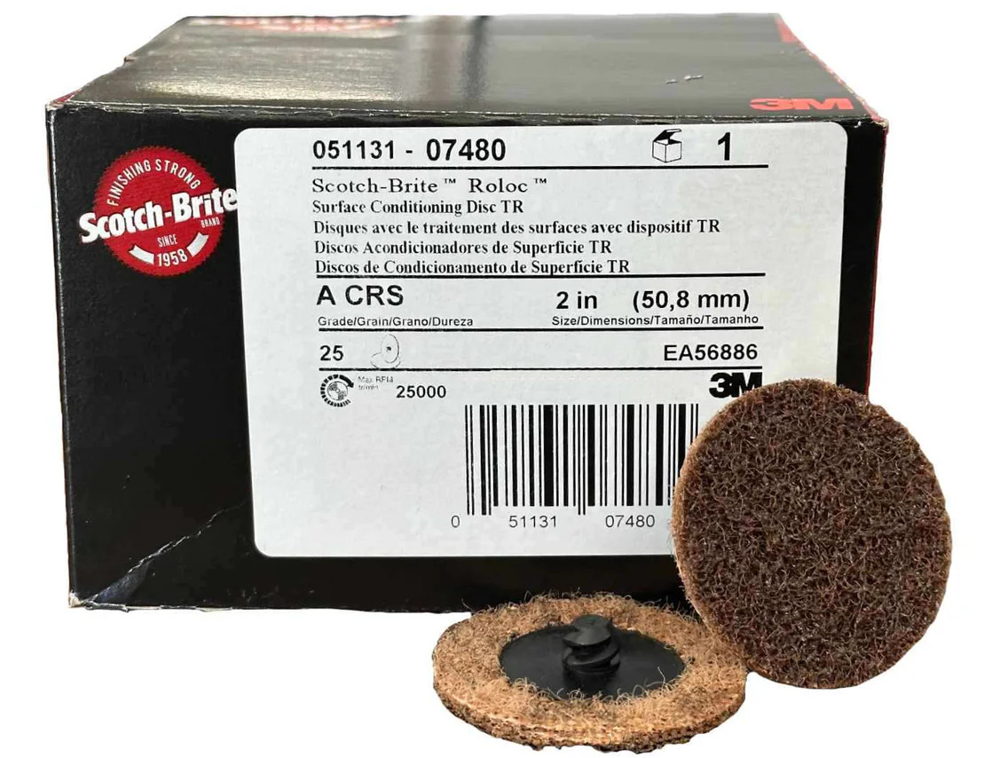 3M 07480 Scotch-Brite Roloc Disc Coarse 2\ 3M 07480 Scotch-Brite Roloc Disc Coarse 2\