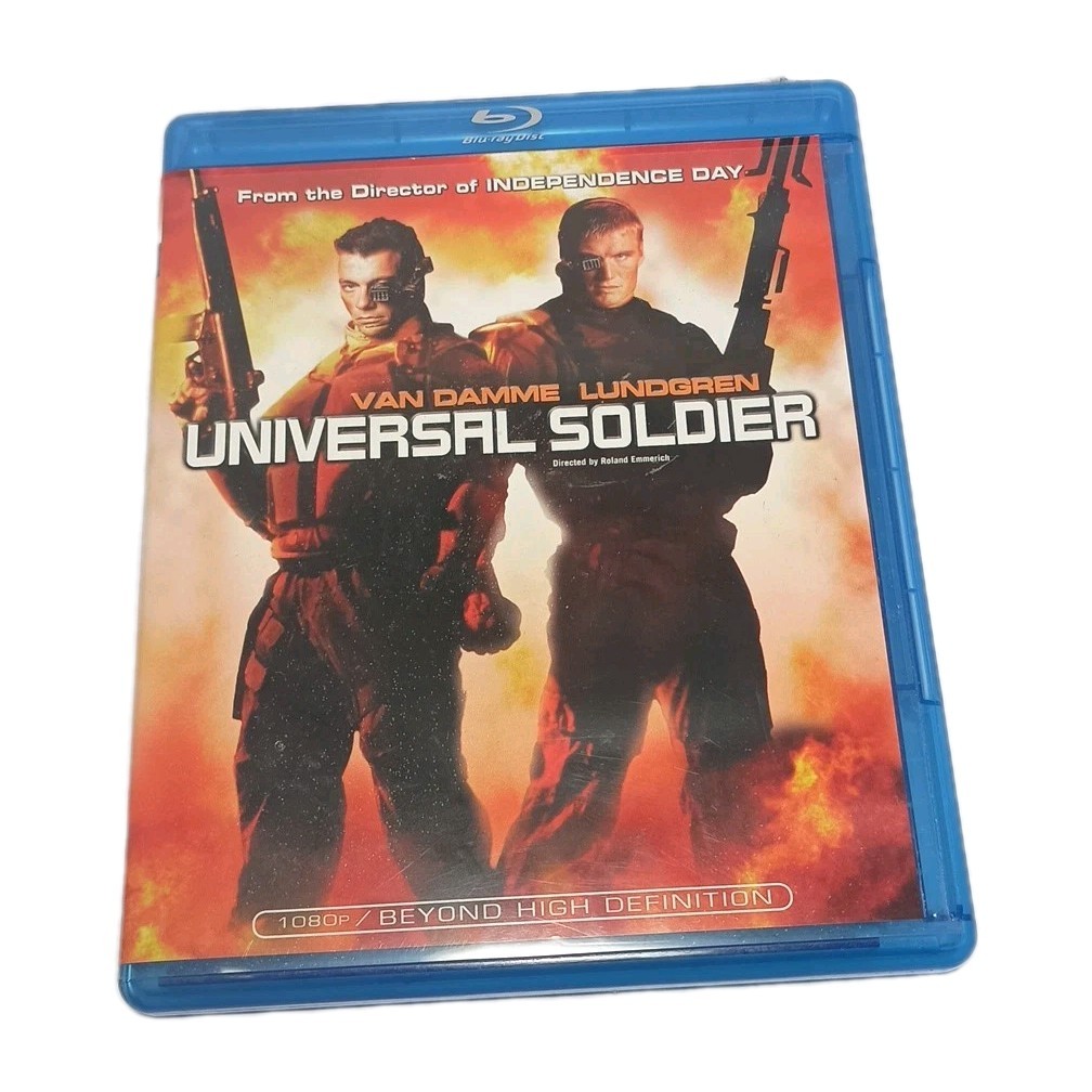 Universal Soldier Blu-ray 1992 Jean Claude Van Damme 90s Dolph Lungren