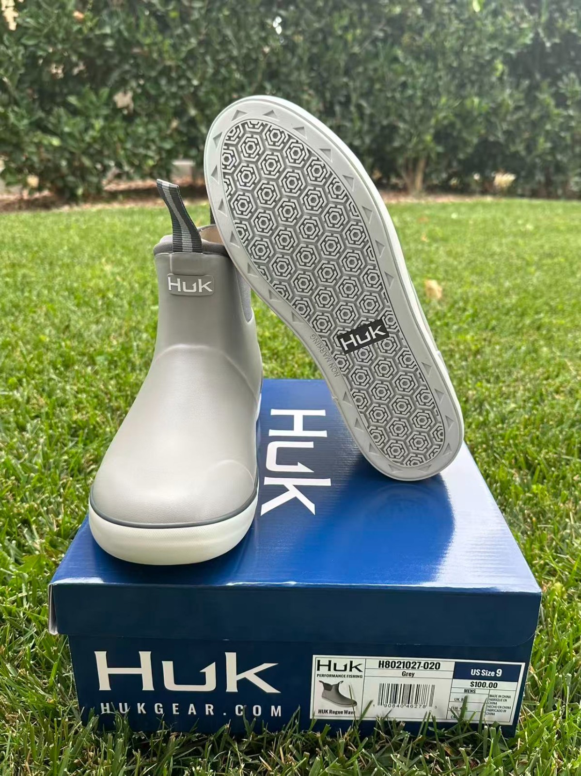 HUK Mens Rogue Wave Shoes High Performance Fishing Deck Boots Rain Boots HUK Mens Rogue Wave Shoes High Performance Fishing Deck Boots Rain Boots