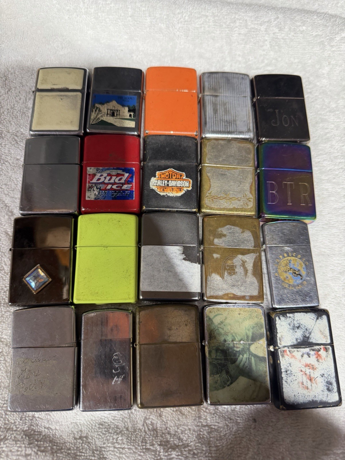 Lot Of 20 Zippo Lighter Collection Bud I’ve Harley Davidson Spectrum Lot Of 20 Zippo Lighter Collection Bud I’ve Harley Davidson Spectrum