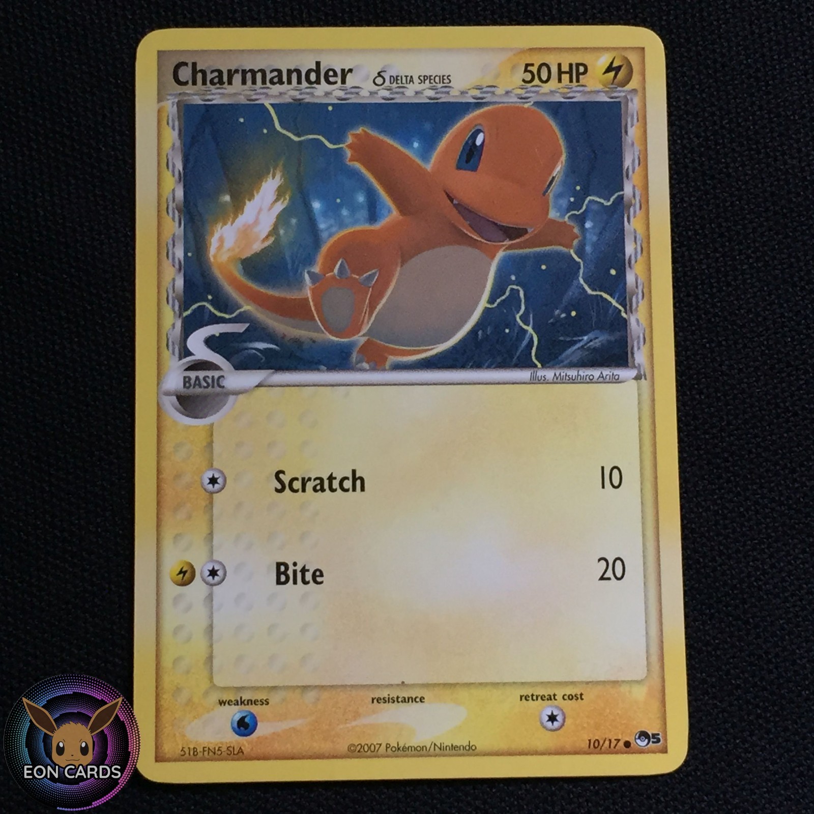 Charmander 10/17 (MP) POP Series 5 PROMO Pokemon Cards
