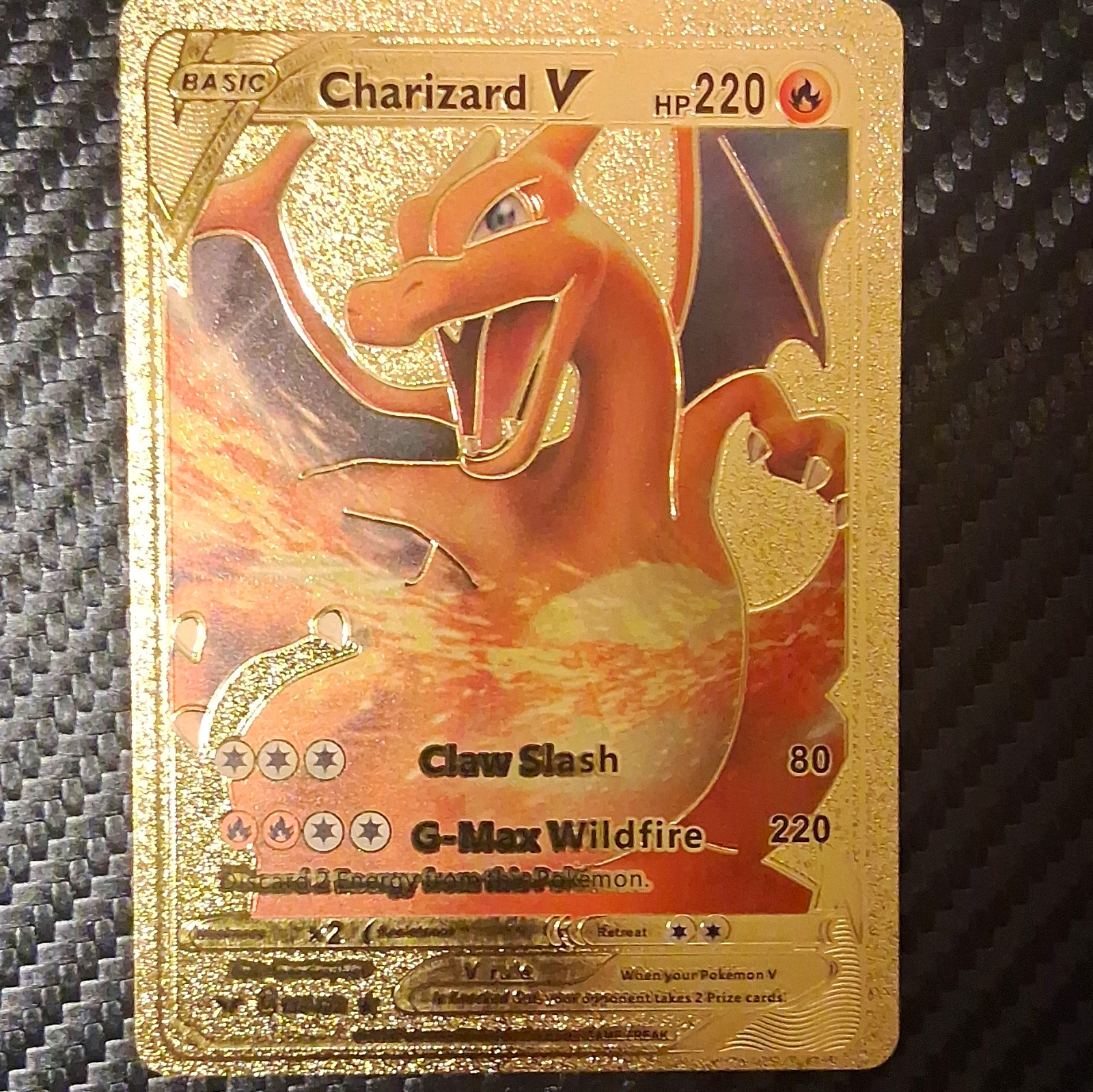 Pokemon TCG Charizard V 79/73 Champions Path Secret Rare Holo Full Art EN 220HP