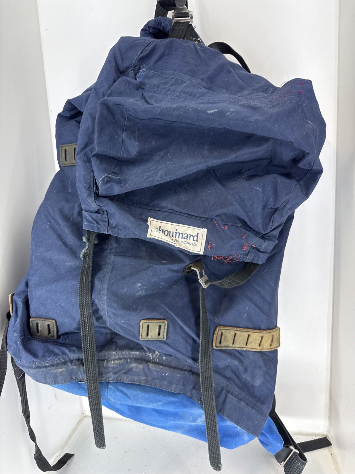 Vintage Chouinard Backpack Blue Black Label 1980\'s Vintage Chouinard Backpack Blue Black Label 1980\'s