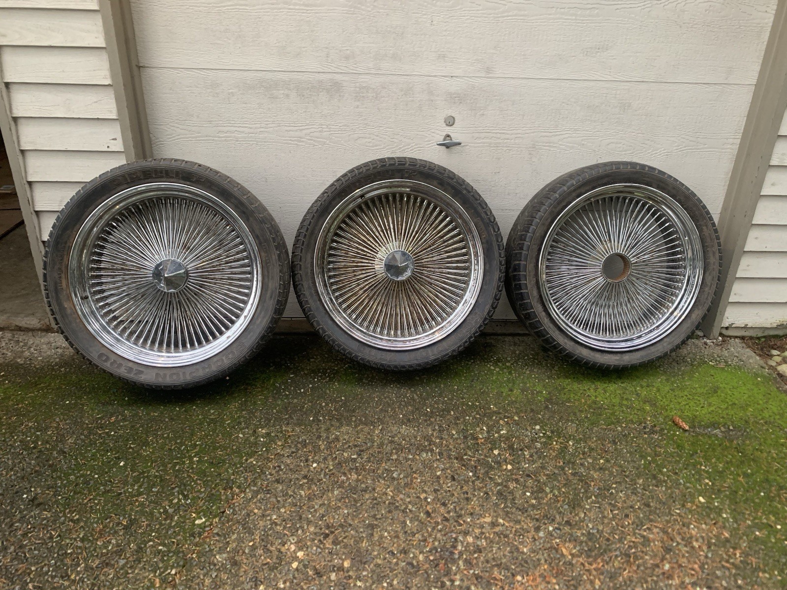 24x10 Big Hub Wire Wheels