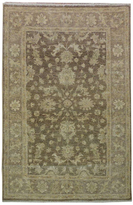 4x6 Authentic Handmade Chobi Peshawar Rug