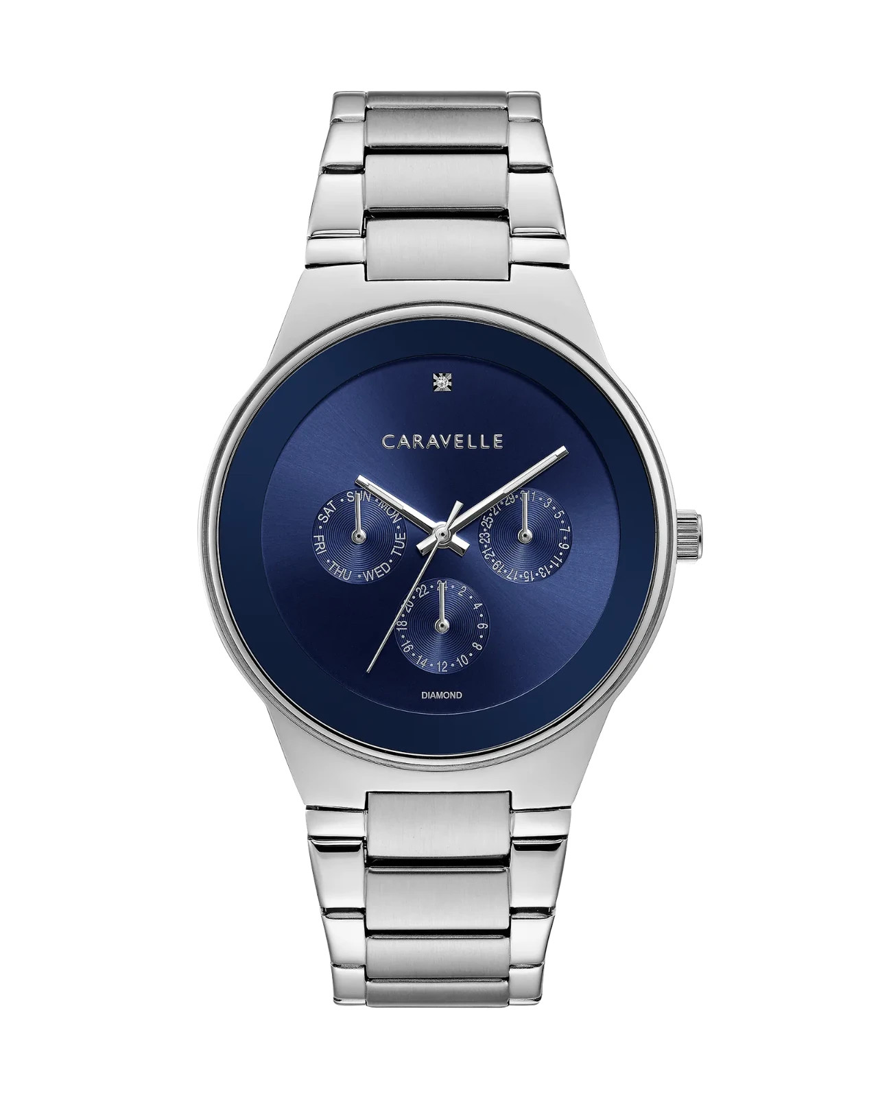 Caravelle by Bulova Men\'s 43D107 Blue Men\'s Watch Caravelle by Bulova Men\'s 43D107 Blue Men\'s Watch
