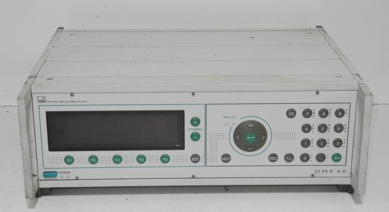 HBM Hottinger Baldwin Messtechnik DMP40 Digital Precision Measuring Amplifier HBM Hottinger Baldwin Messtechnik DMP40 Digital Precision Measuring Amplifier