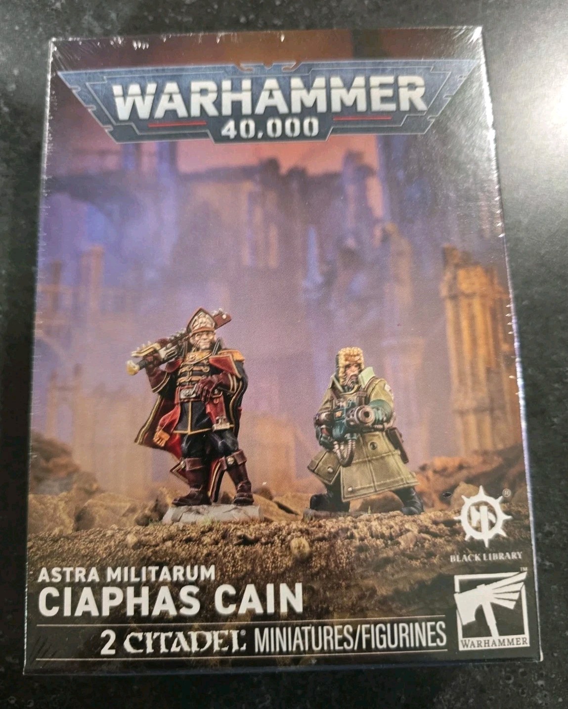 Warhammer 40k Astra Militarum  Ciaphas Cain NEW Commemorative Black Library 