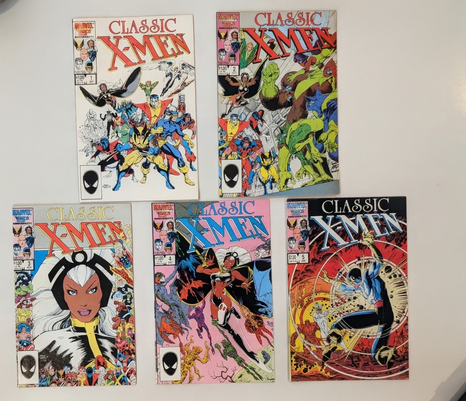 Classic X-Men Lot of 25 #1-25 *ALL HIGH GRADE*