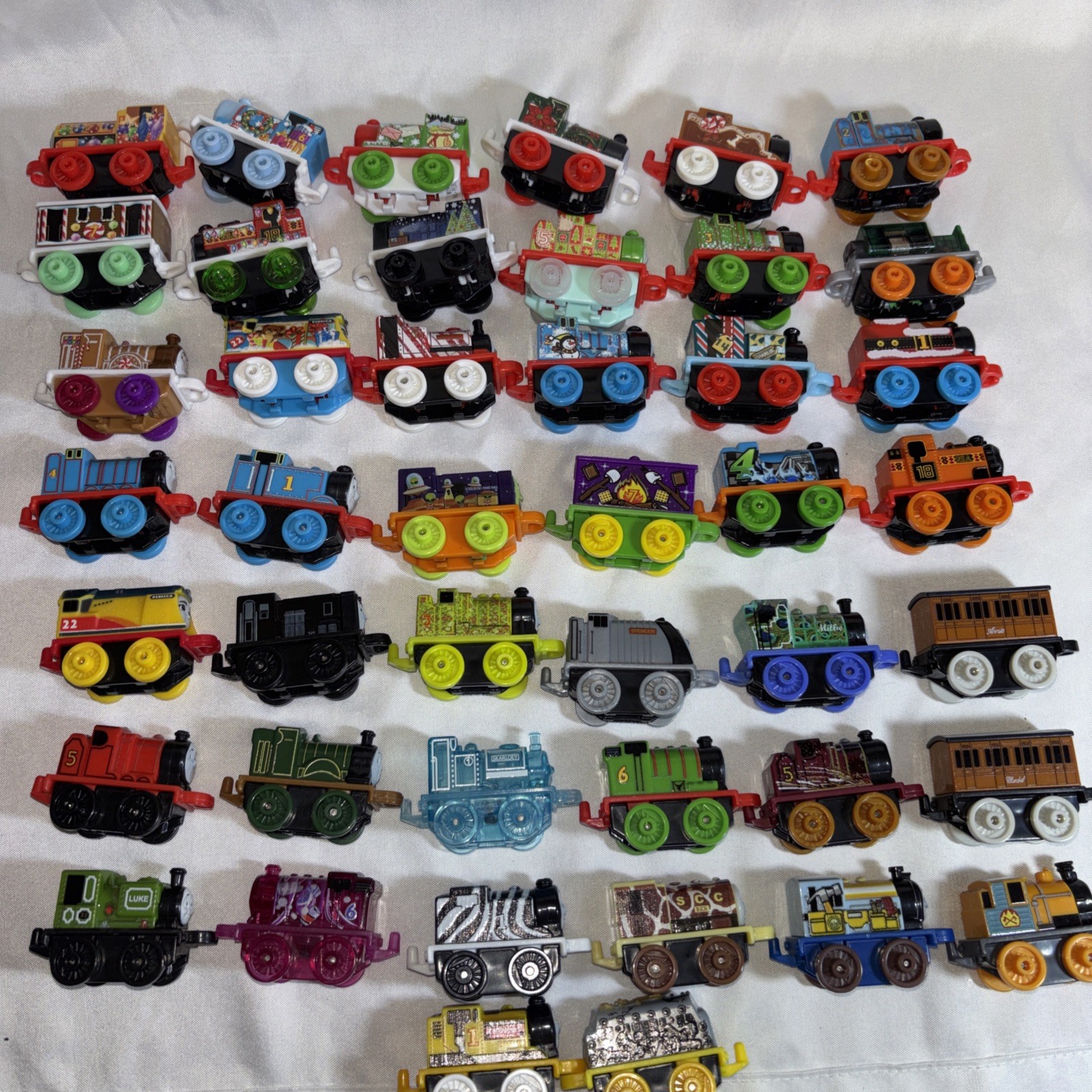Thomas and Friends Minis Train Lot  Of 44 Trains Rare Collectibles