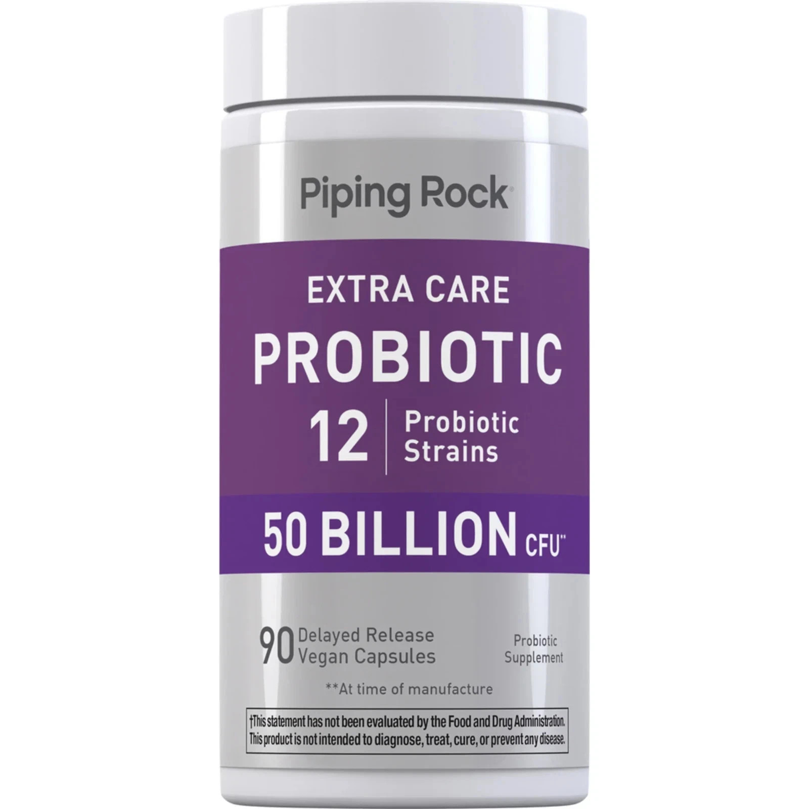 2  Piping Rock 50 Billion Probiotic 90 Ct Ea 7/27 All $$ DONATED TO DISABLED VET