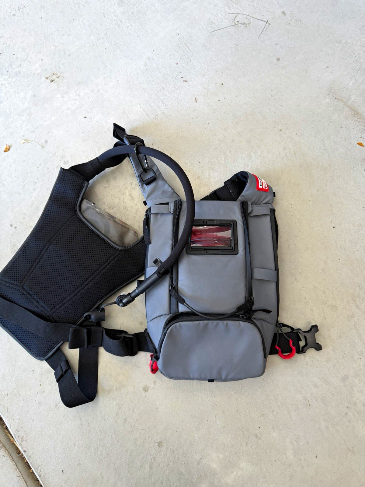 West Slope Gray Pro-180x chest pack