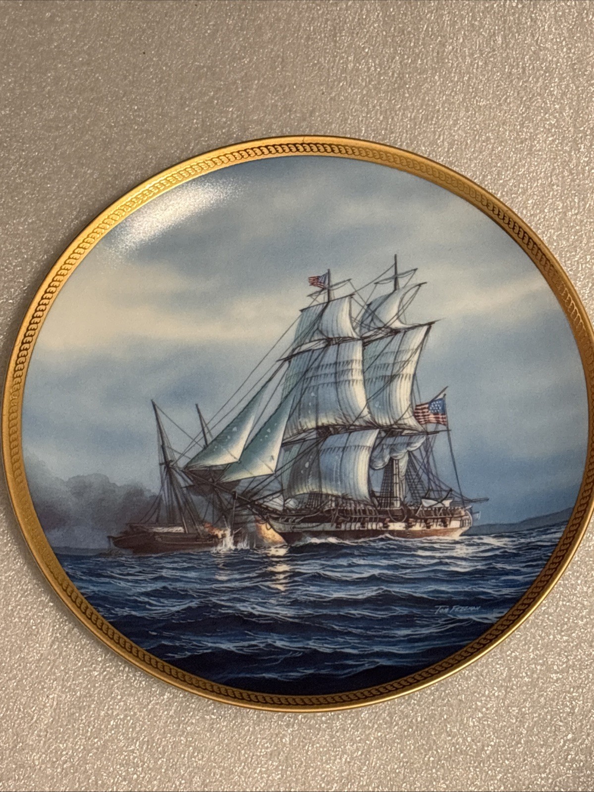 The Hamilton collection plate The Enterprise