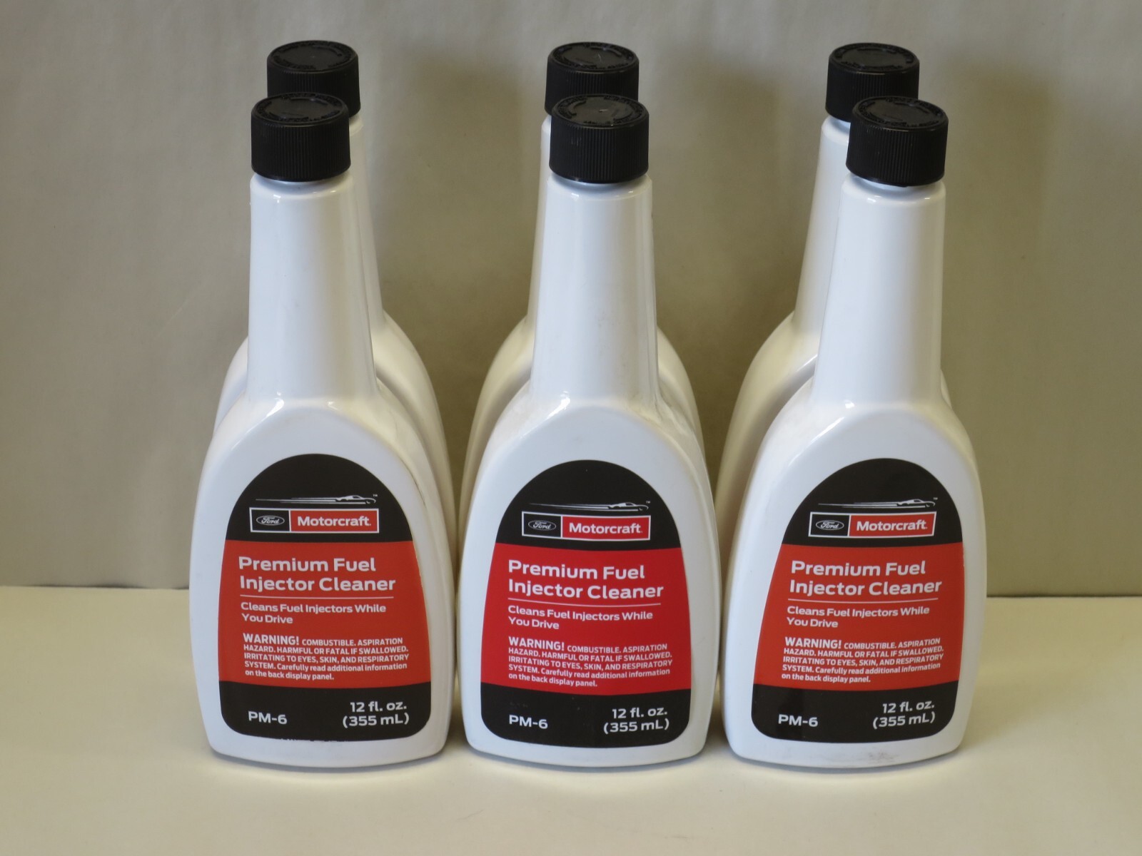 Motorcraft PM-6 Premium Fuel Injector Cleaner 12oz Bottle Case of 6 Motorcraft PM-6 Premium Fuel Injector Cleaner 12oz Bottle Case of 6
