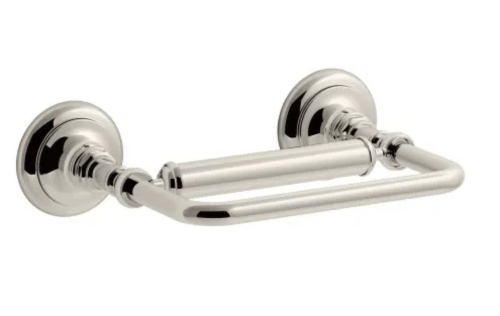Kohler Artifacts K-72573-SN Toilet Paper Holder Bathroom Polished Nickel NEW