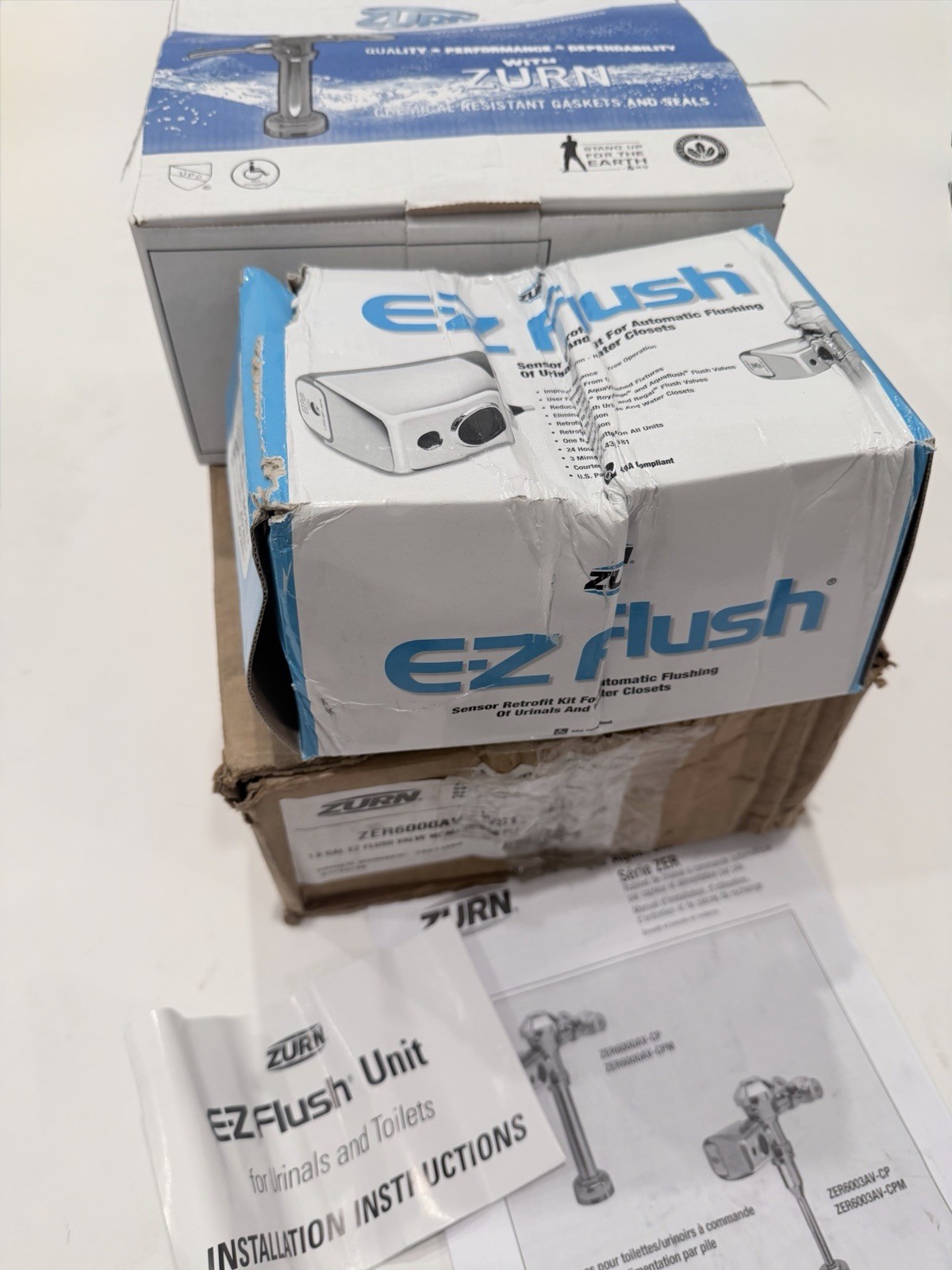 NEW Zurn ZER6000AV-WS1-CPM 11-1/2\ NEW Zurn ZER6000AV-WS1-CPM 11-1/2\
