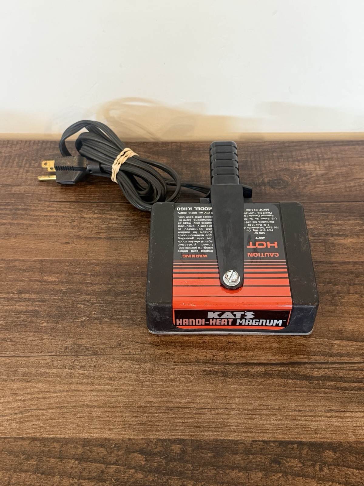 Vintage Kat\'s K1160 Handi-Heat Magnum Magnetic Heater Engine Oil Pan 120 V 300 W Vintage Kat\'s K1160 Handi-Heat Magnum Magnetic Heater Engine Oil Pan 120 V 300 W