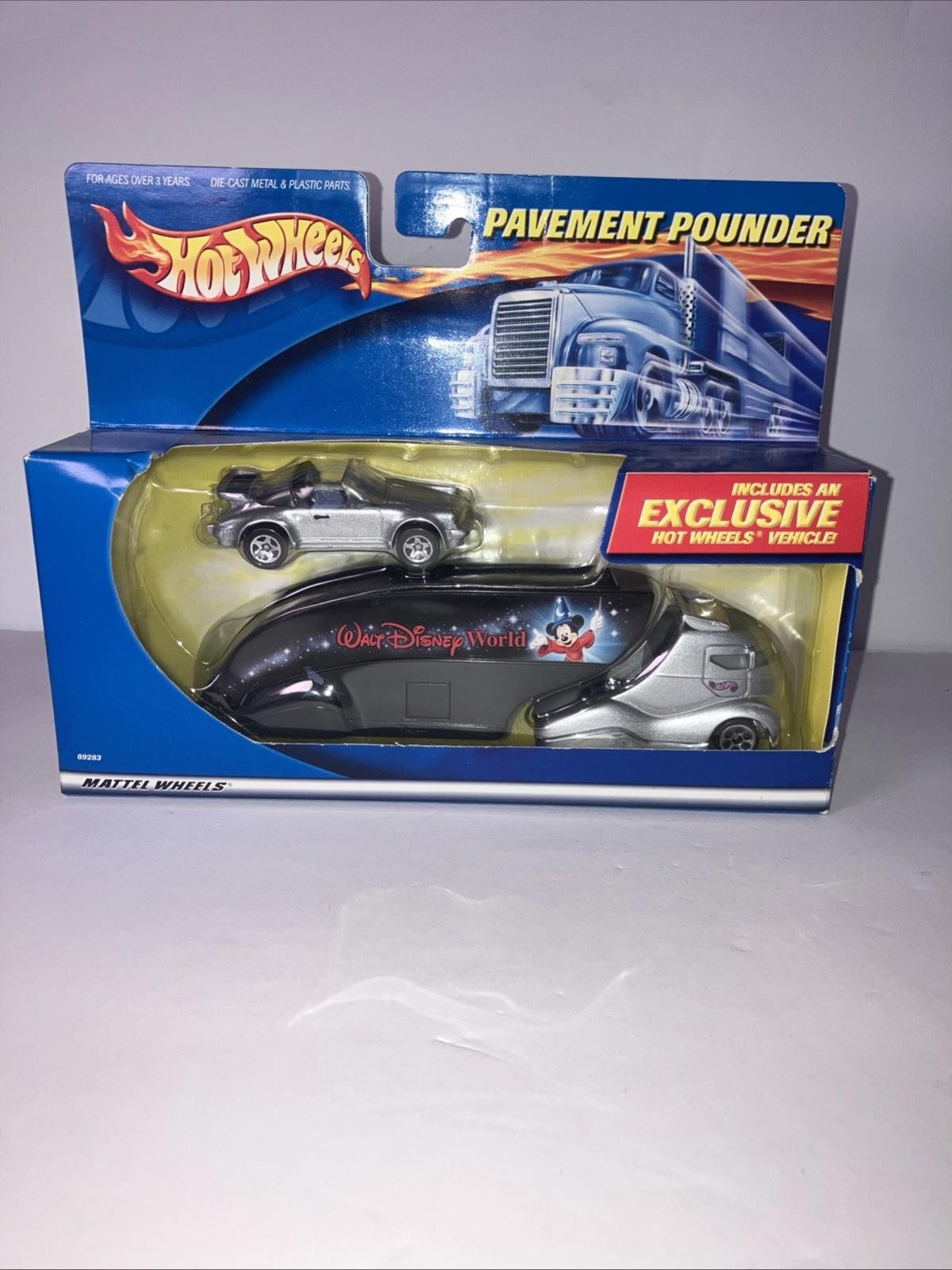 VTG 99’ Hot Wheels Walt Disney World Pavement Pounder & Porsche NIB Hard To Find VTG 99’ Hot Wheels Walt Disney World Pavement Pounder & Porsche NIB Hard To Find