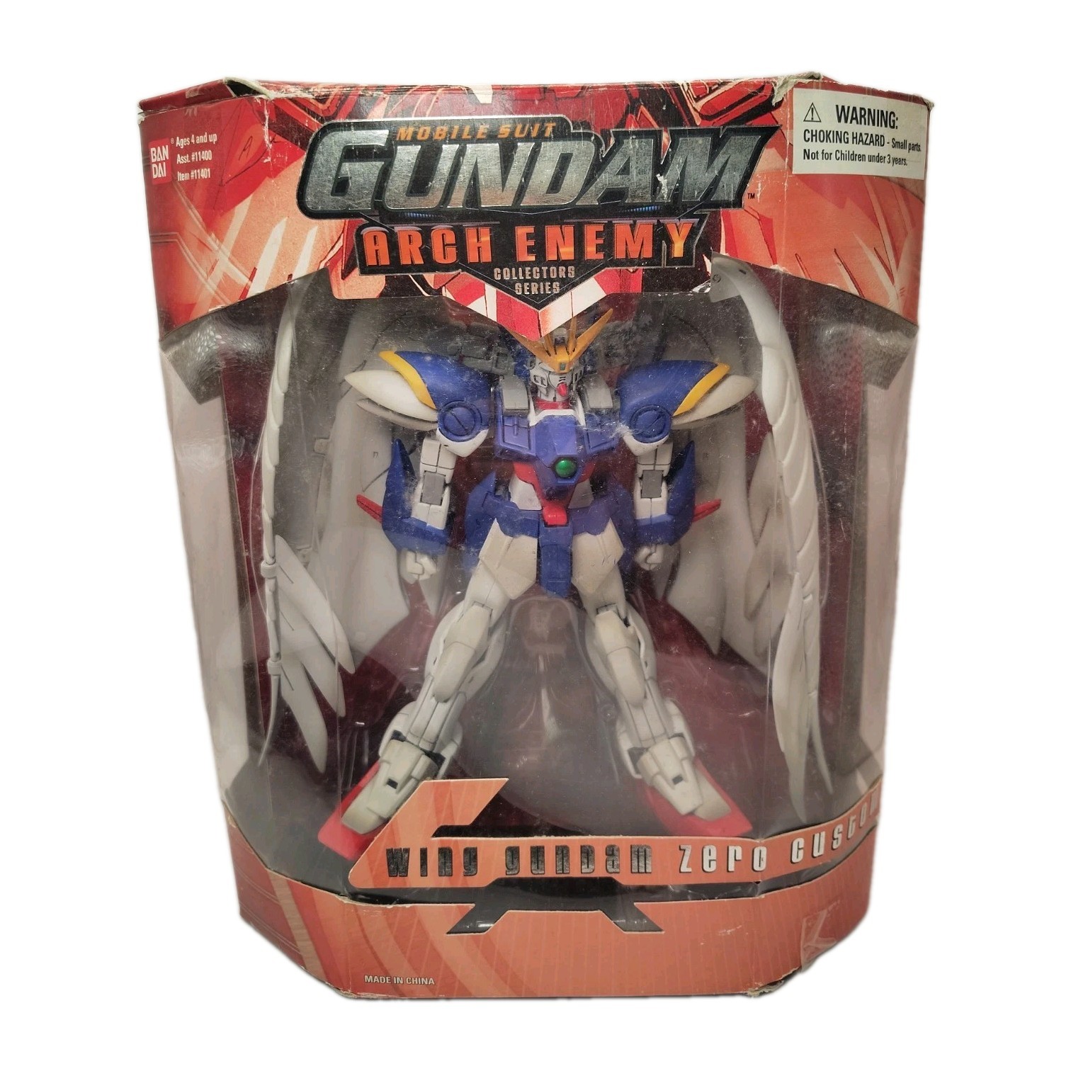 2002 Bandai Gundam Wing Zero Custom Arch Enemy Collector Series NEW SEALED 2002 Bandai Gundam Wing Zero Custom Arch Enemy Collector Series NEW SEALED