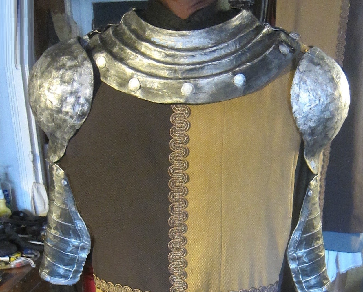 Medieval Knight Armour - Safe No Metal - Hand Made - Light Weight 
