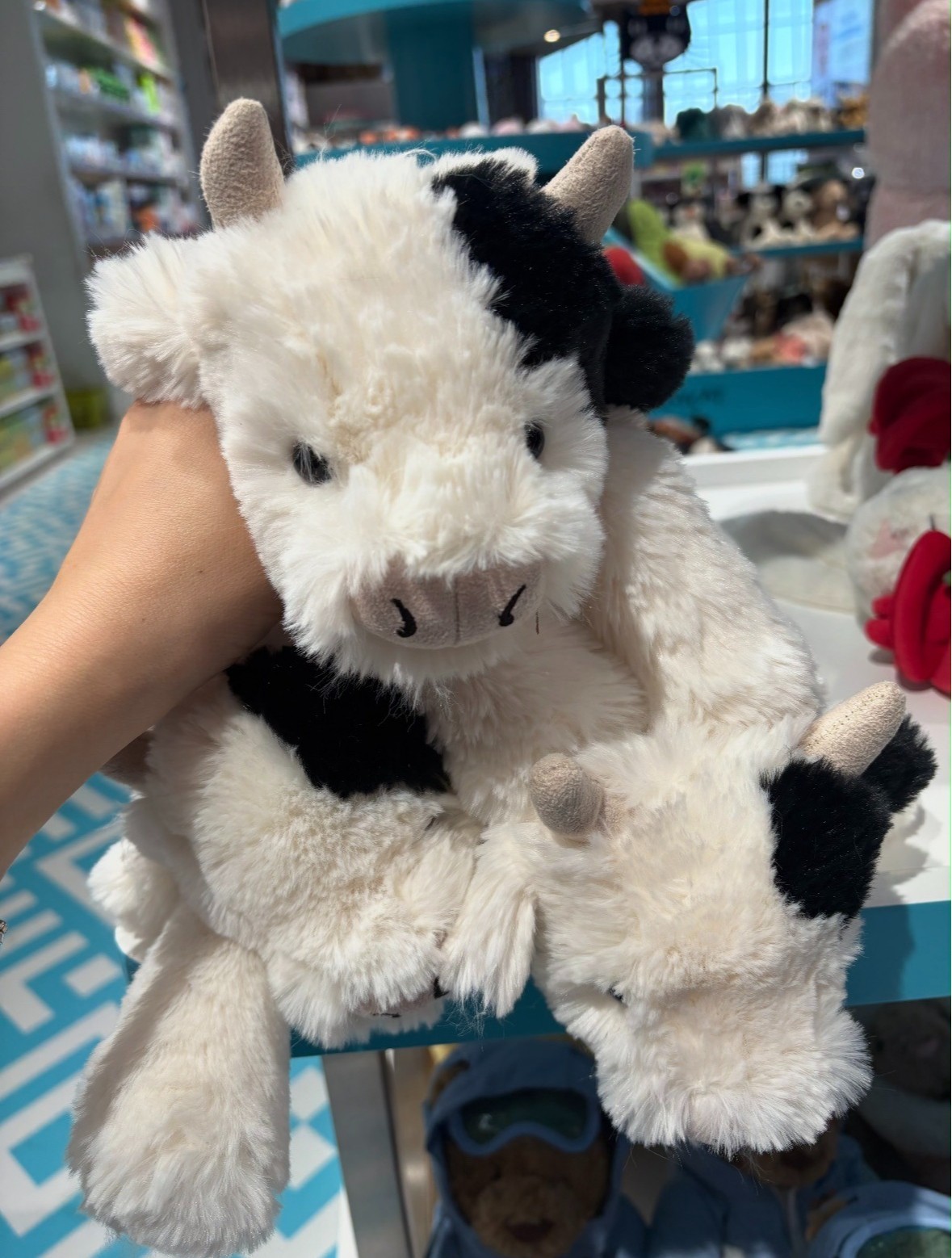 Jellycat Smudge Cow RARE Retired NWT  -  with Label Dust Bag Plush Gift