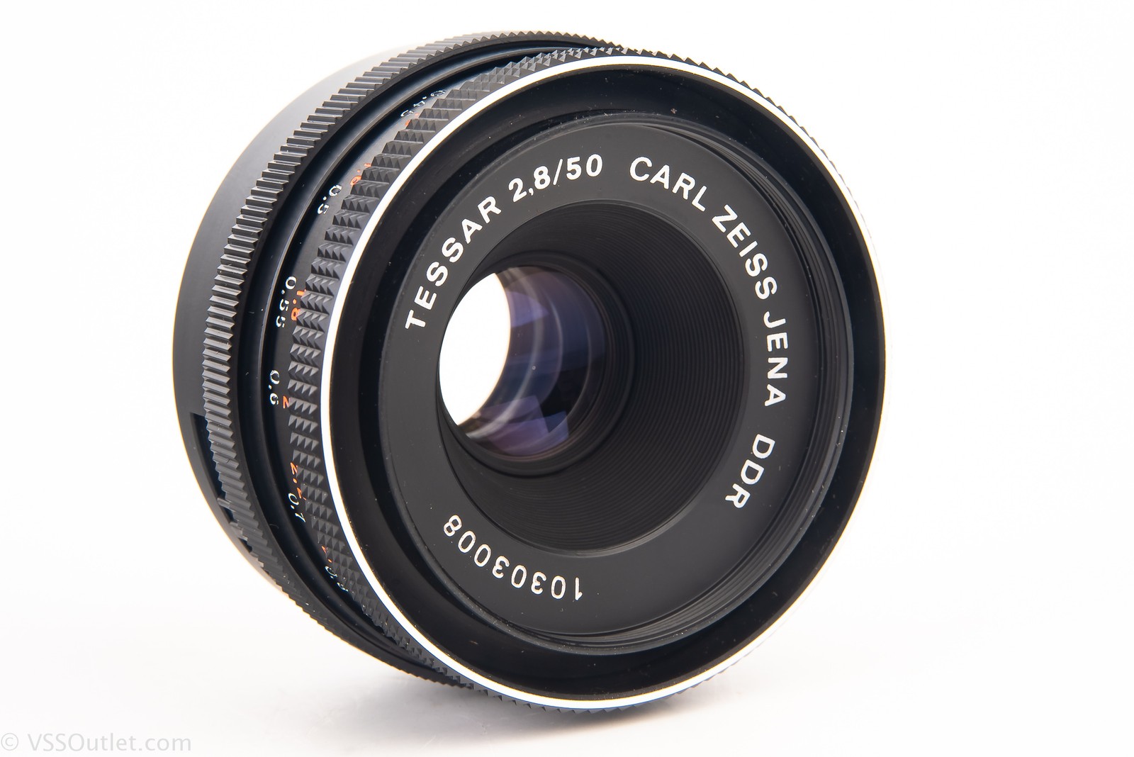 M42 Mount Carl Zeiss Jena DDR Tessar 50mm f/2.8 MF Lens Vintage NEAR MINT V20