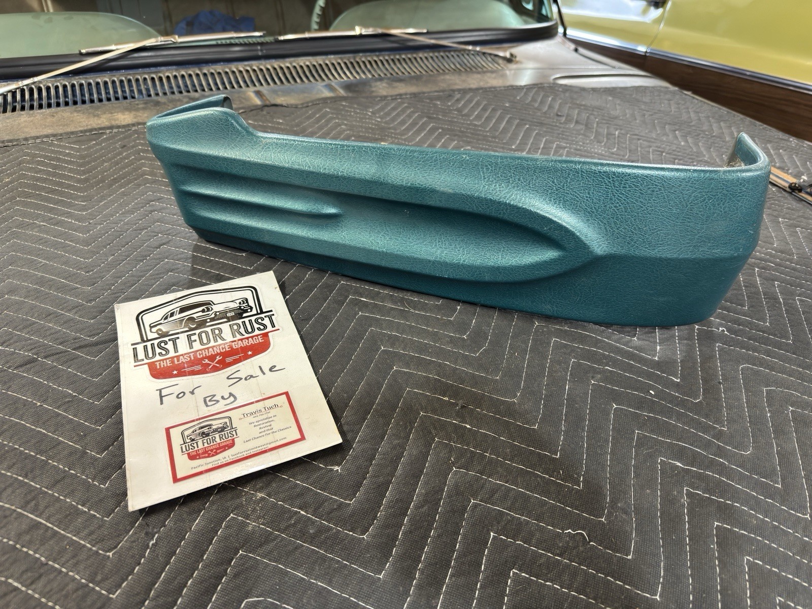1957-1958 Mercury Seat Skirt Passenger Side