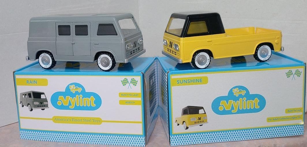 NYLINT Sunshine & Rain Metal Toy Pick Up Truck Van Limited Edition Next Gen