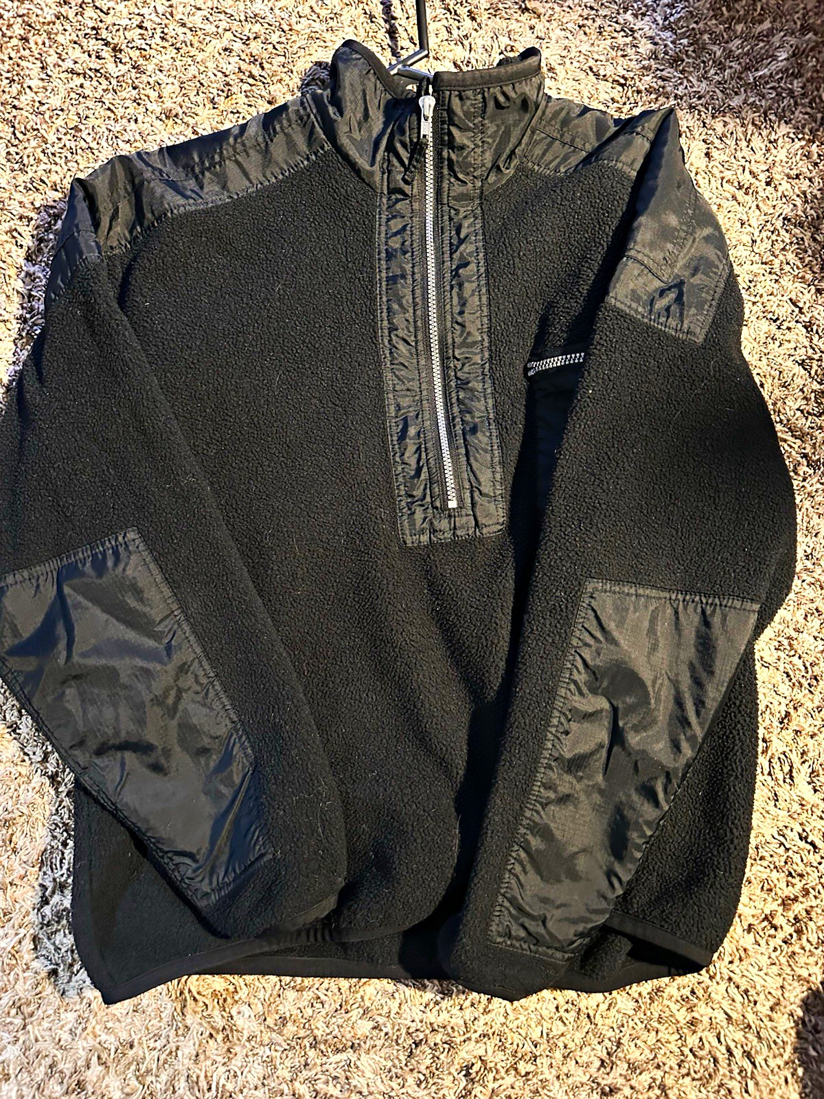 Vintage 90’s GAP GapTech Men\'s L Black Fleece 1/4 Neck Pullover Sweatshirt Vintage 90’s GAP GapTech Men\'s L Black Fleece 1/4 Neck Pullover Sweatshirt