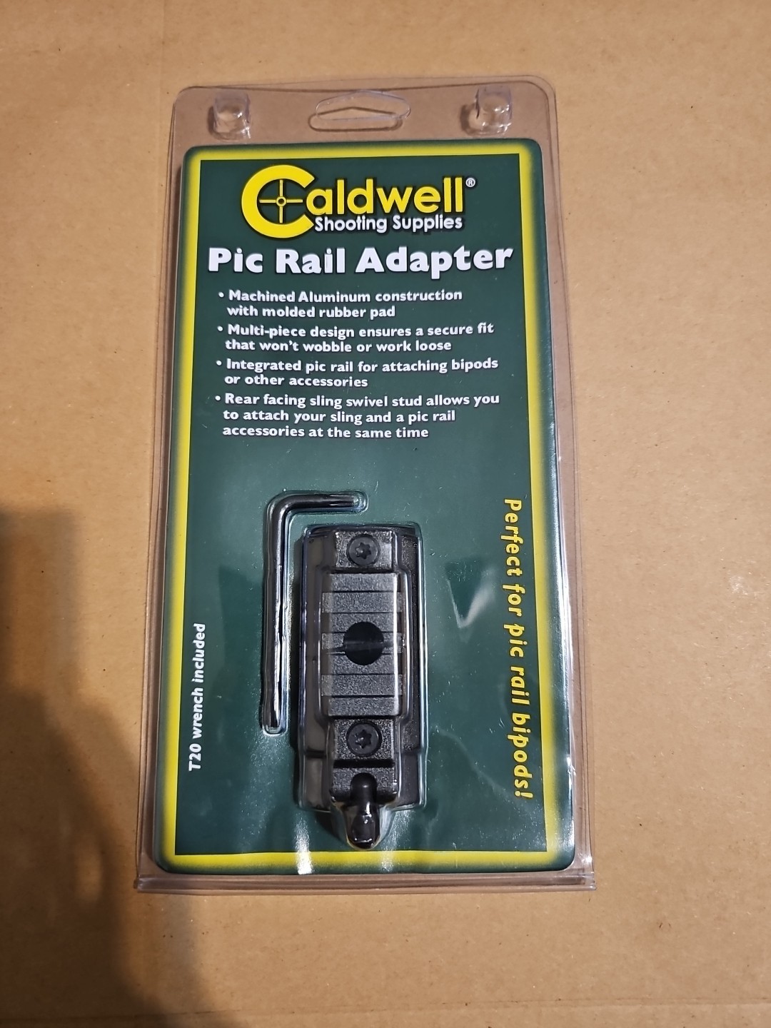 NEW Caldwell Picatinny Rail Adapter 156716