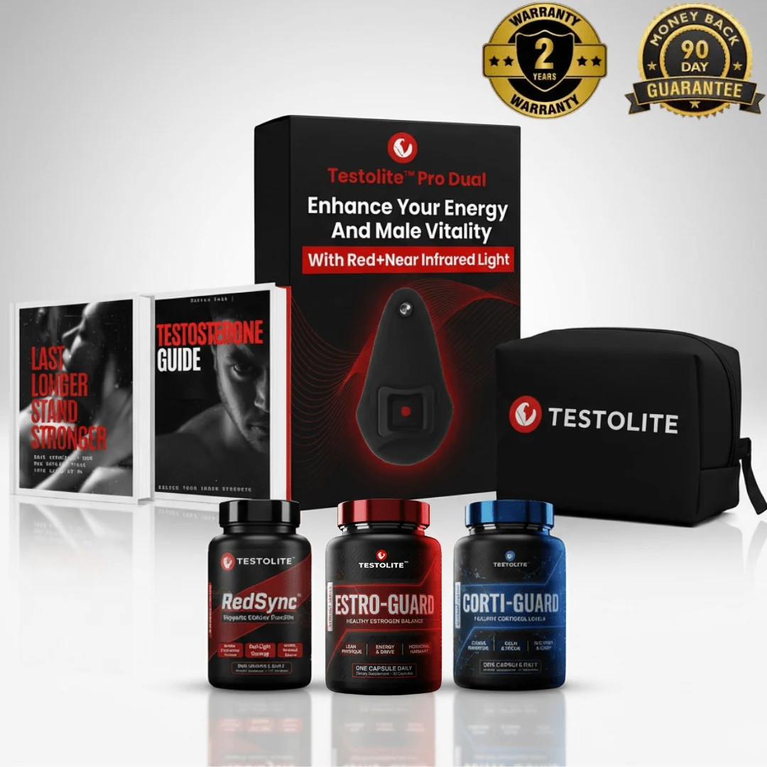 Testolite® Complete Bundle — PRO Dual Device + Full Supplement System
