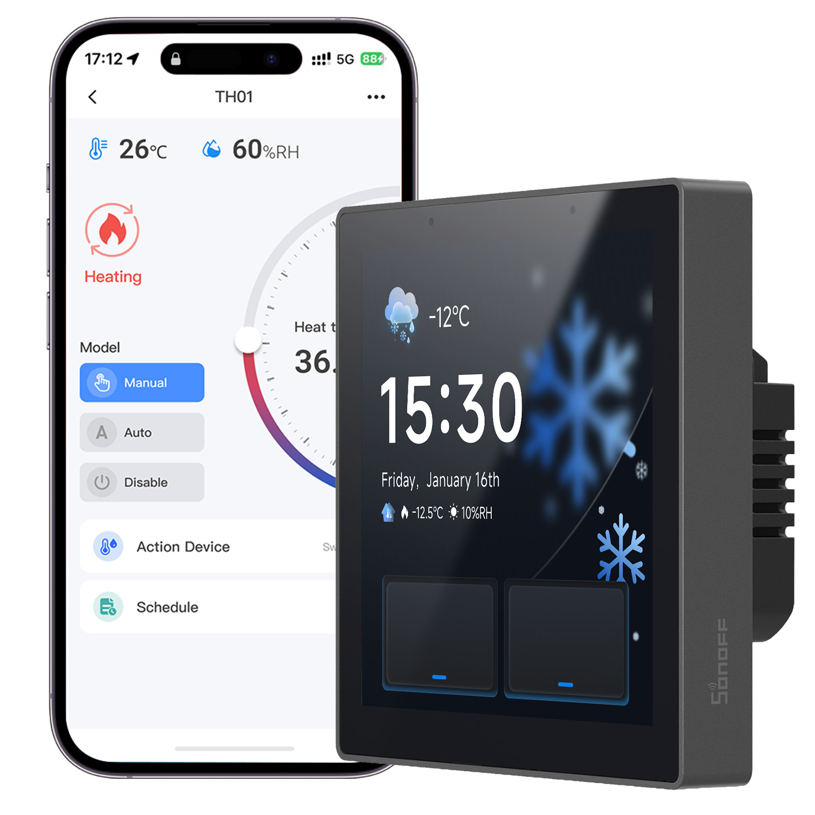 SONOFF NSPanel Pro Gen2 Smart Home Control Panel 2-Channel Relay Matter Gateway SONOFF NSPanel Pro Gen2 Smart Home Control Panel 2-Channel Relay Matter Gateway