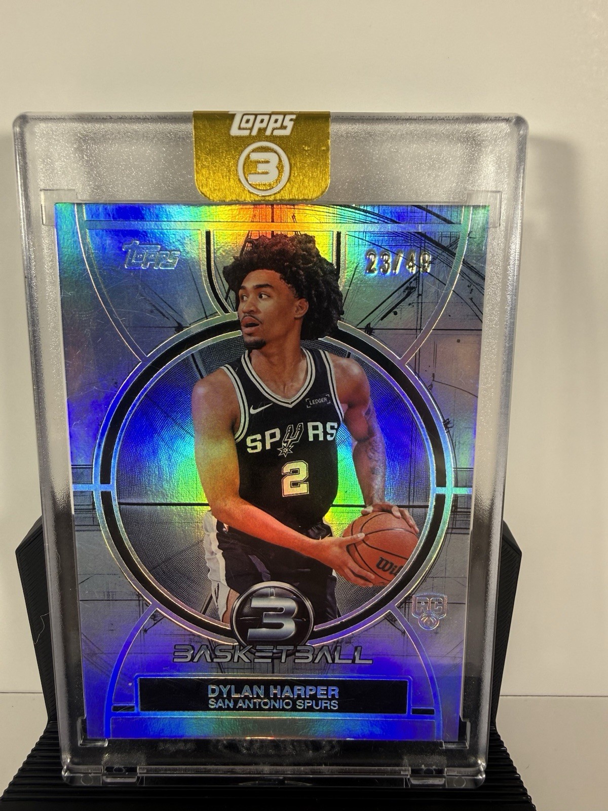 2025-26 Topps 3 Basketball Dylan Harper (RC) /49 #62 Rookie 2025-26 Topps 3 Basketball Dylan Harper (RC) /49 #62 Rookie