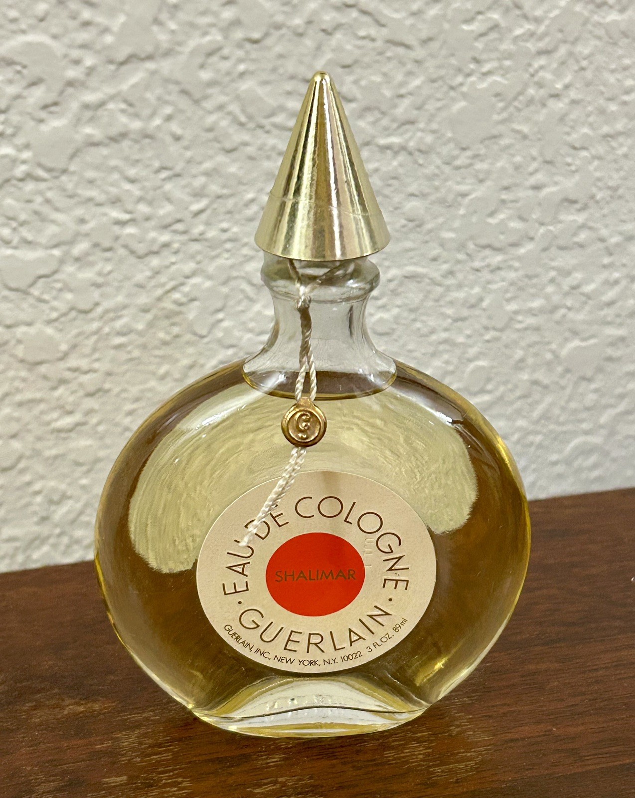 Vintage Guerlain Shalimar Eau de Cologne 100ml 3 oz Sealed New Made In France