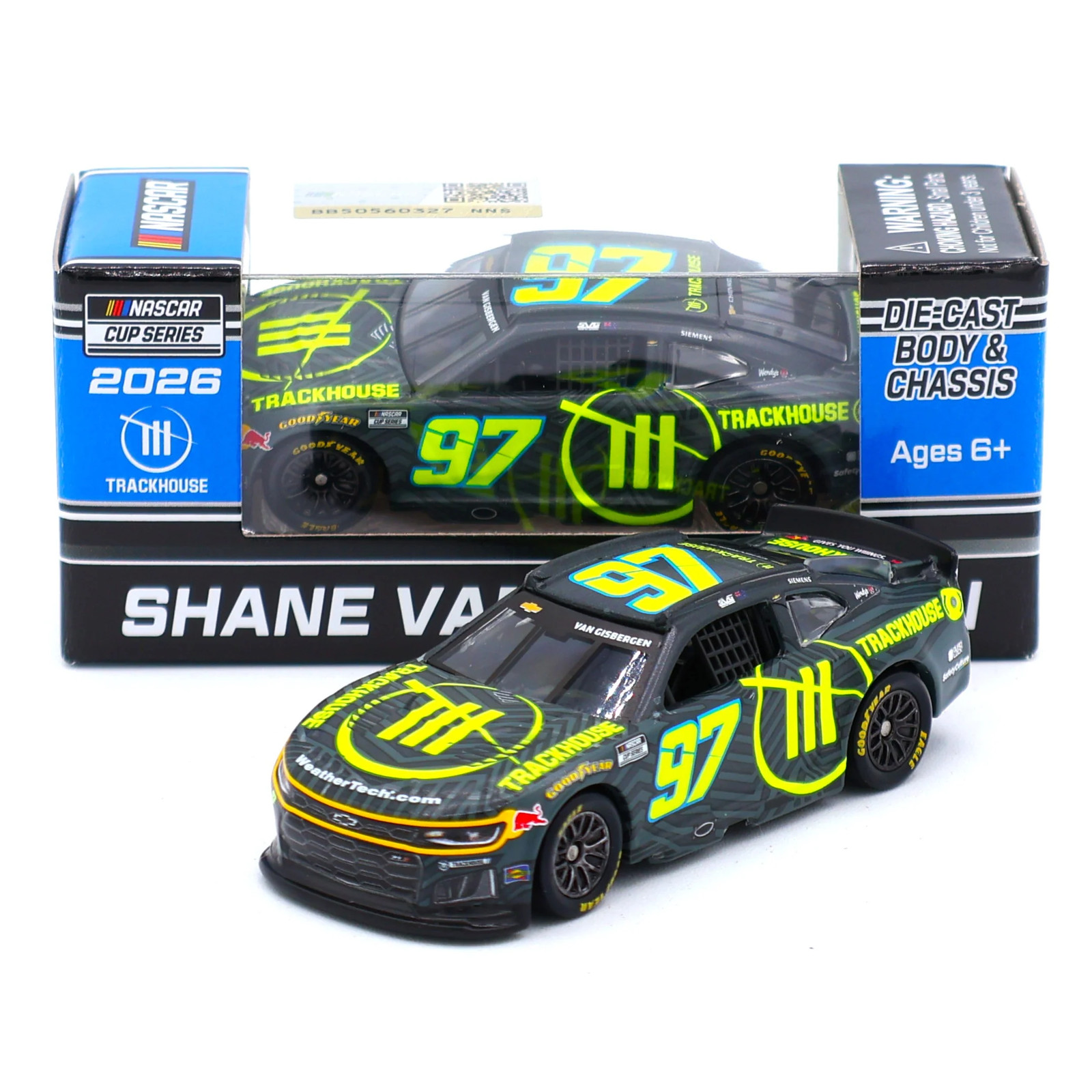Shane Van Gisbergen 2026 Trackhouse 1:64 Nascar Diecast Shane Van Gisbergen 2026 Trackhouse 1:64 Nascar Diecast