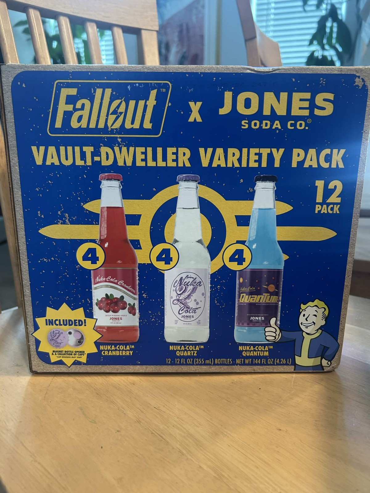 Jones Soda Co. Fallout Vault Dweller Variety Pack 12 Pack Soda *FAST SHIP* Jones Soda Co. Fallout Vault Dweller Variety Pack 12 Pack Soda *FAST SHIP*