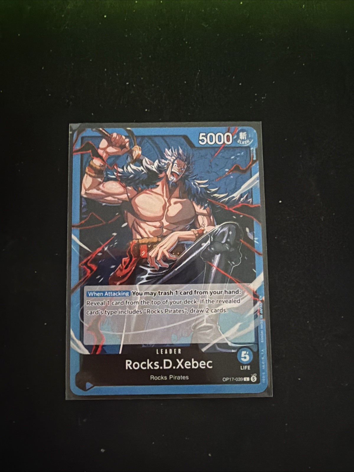 Rocks.D.Xebec (039) OP17-039 The World\'s Strongest Warriors Regular