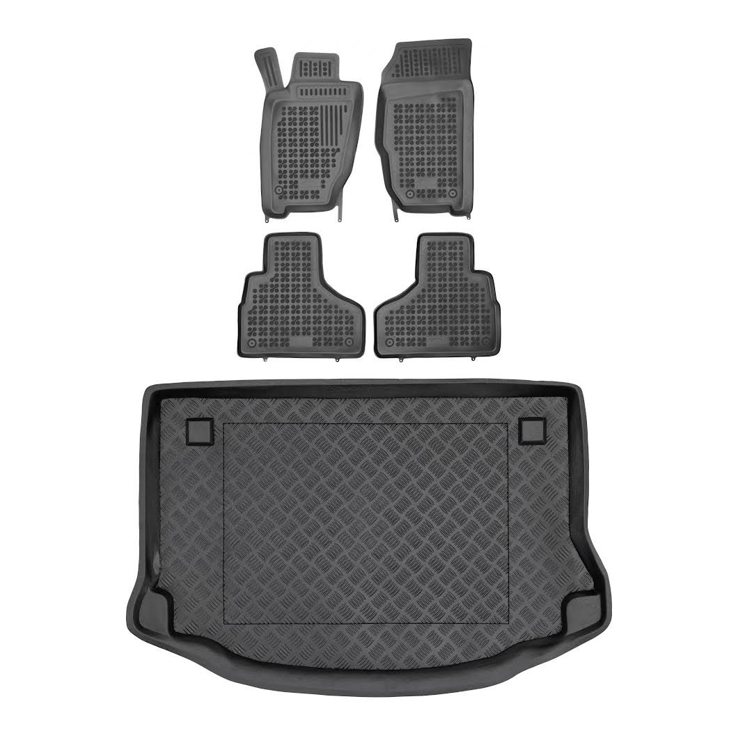 Rezaw-Plast Floor Mats for Jeep Liberty 2002-2007 PE Cargo Mat Custom Fit Black Rezaw-Plast Floor Mats for Jeep Liberty 2002-2007 PE Cargo Mat Custom Fit Black