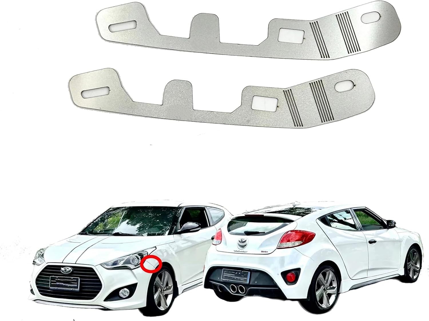 Front Bumper Repair Metal Plate For Hyundai Veloster 2012-2017