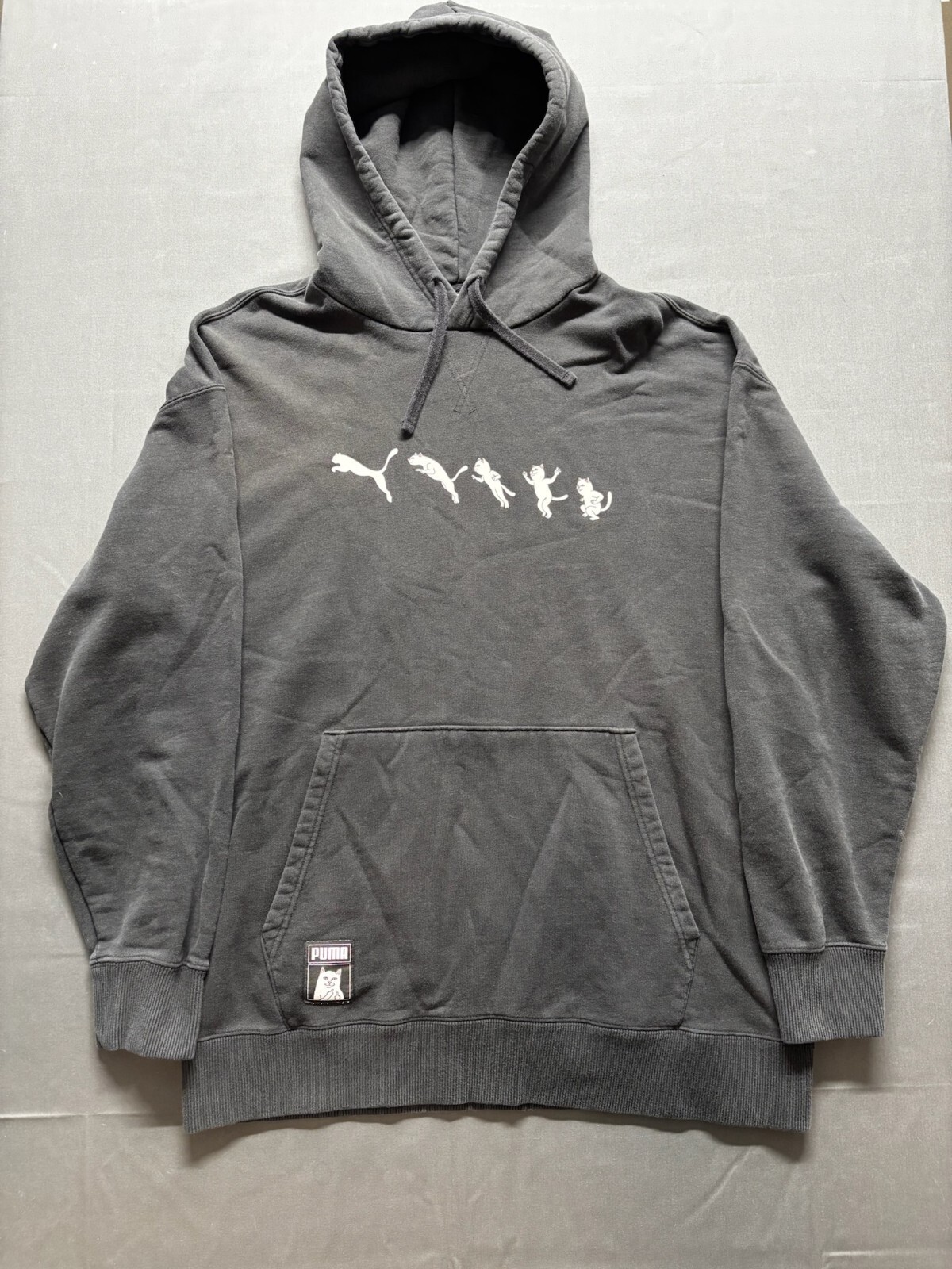 Puma x Ripndip Black Graphic Hoodie Large Puma x Ripndip Black Graphic Hoodie Large