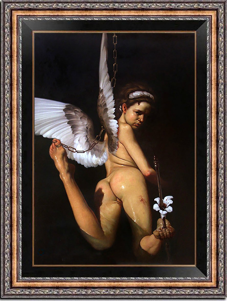 Hand Painted Oil Painting art Female woman Nude On Canvas 24\