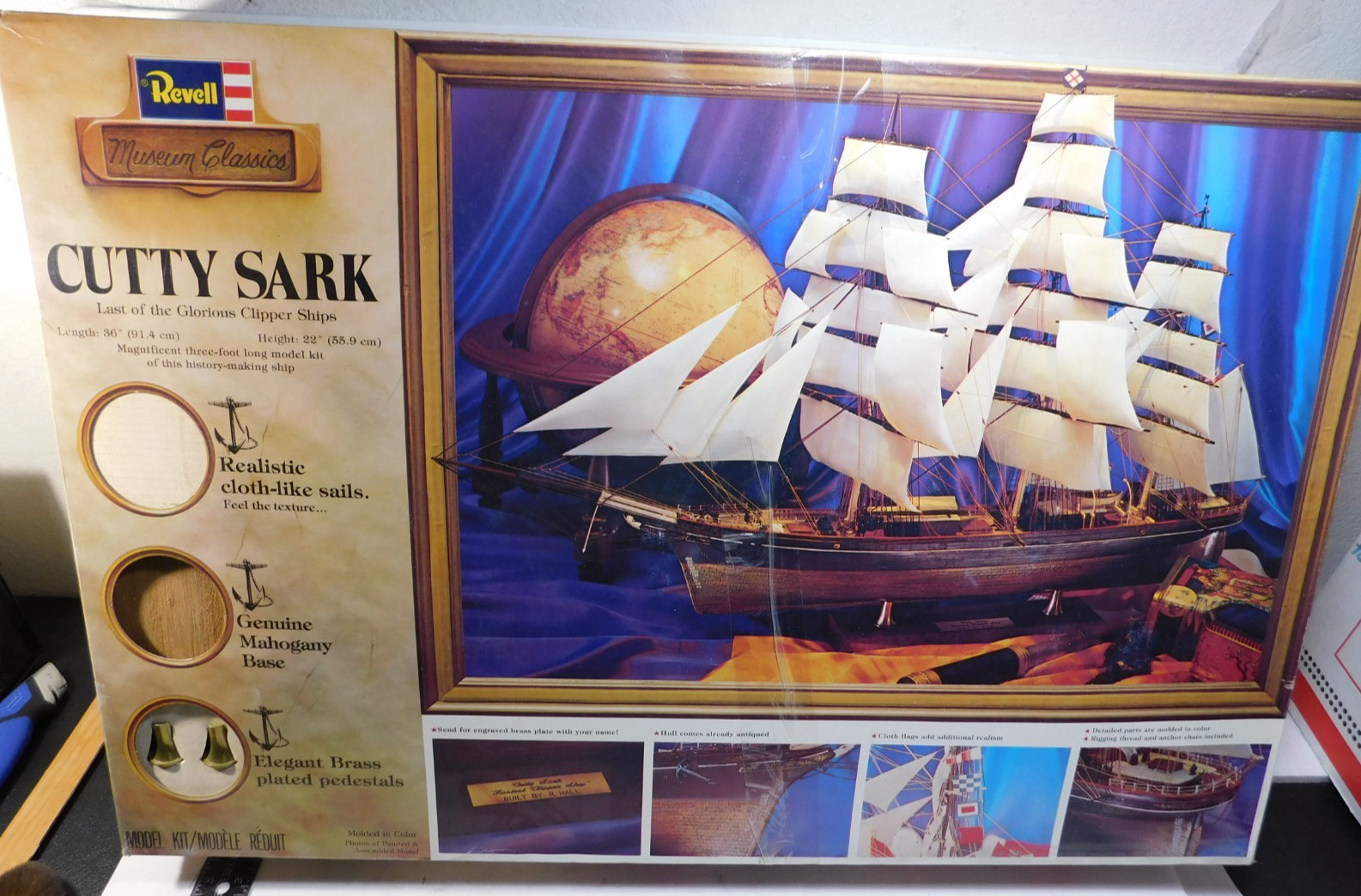 Revell Museum Classics Cutty Sark Clipper Ship Model Kit L36\ Revell Museum Classics Cutty Sark Clipper Ship Model Kit L36\