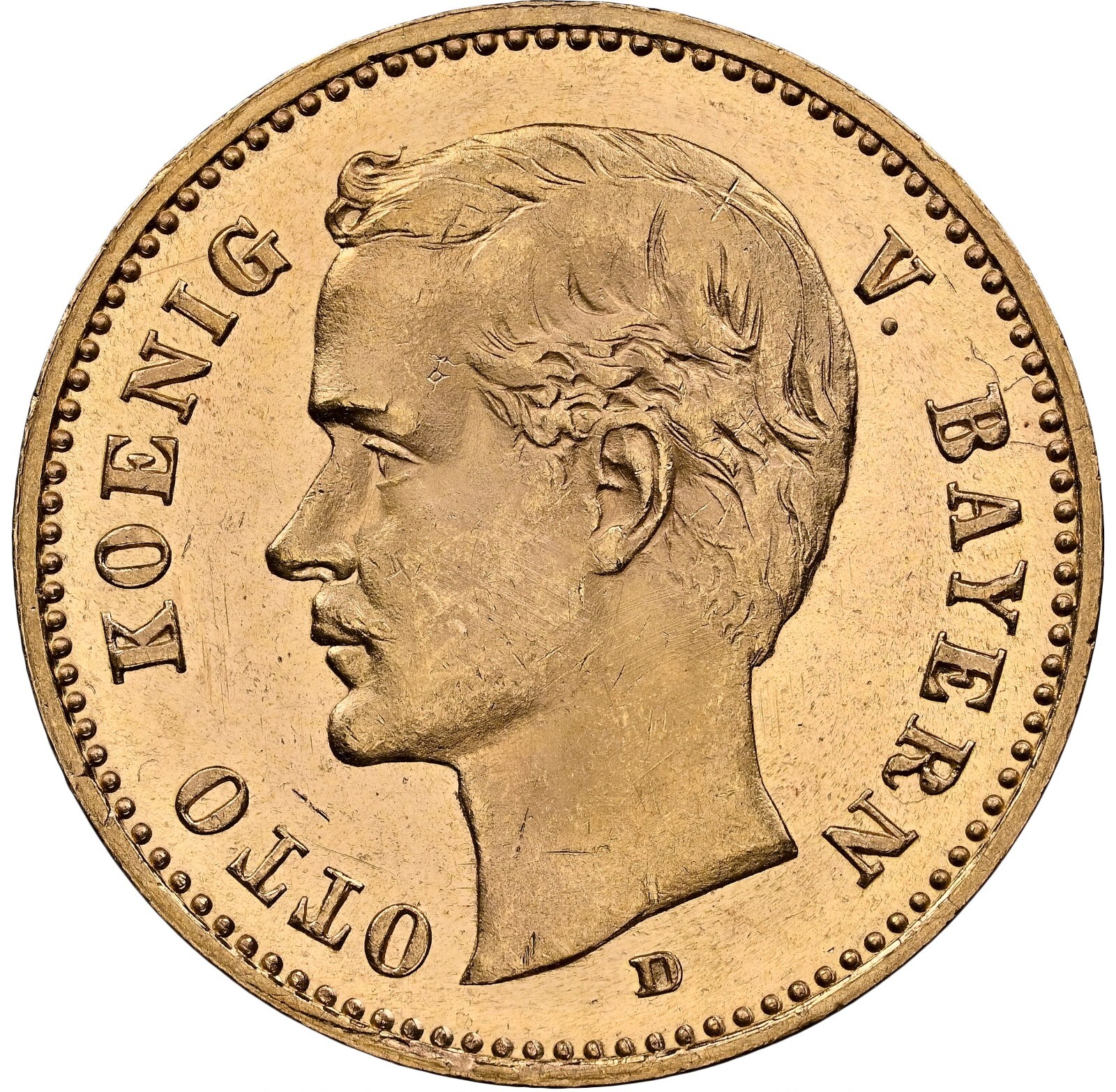 Germany - 1912  D - Otto - 10 Marks - Munich Mint - NGC MS65+ - Pristine Rarity