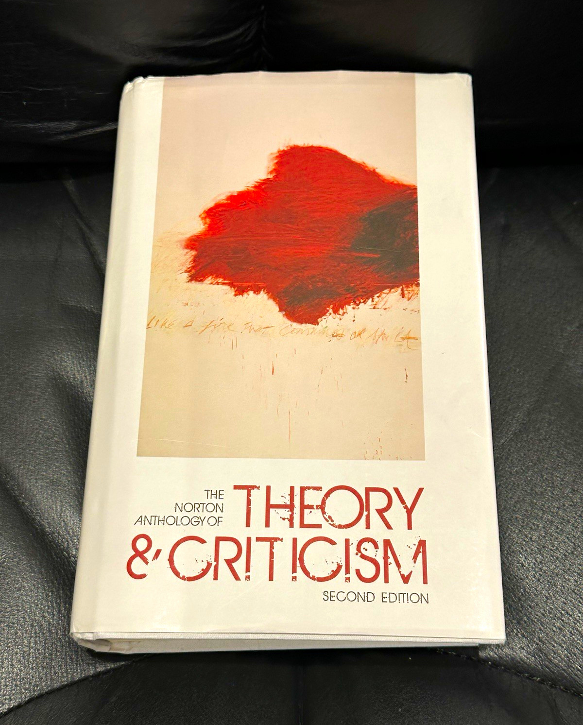 W. W. Norton The Norton Anthology of Theory & Criticism 2nd Ed Hardcover 2001 W. W. Norton The Norton Anthology of Theory & Criticism 2nd Ed Hardcover 2001