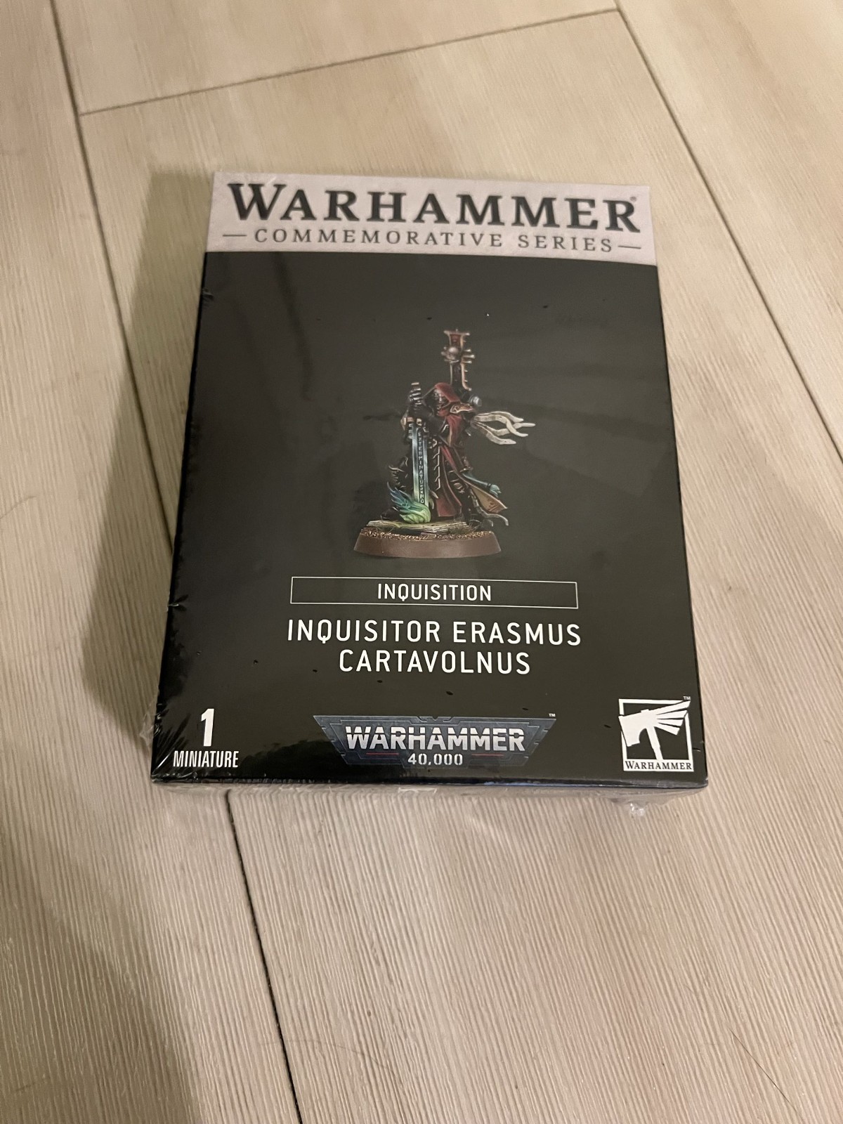 BNIB Inquisitor Erasmus Cartavolnus Commemorative Series Warhammer 40k