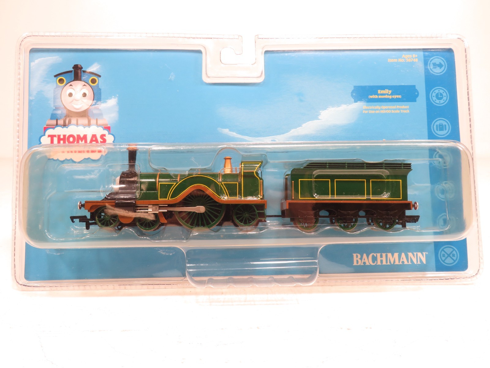 Bachmann 58748 HO Scale Thomas & Friends Emily Steam Loco NIB 
