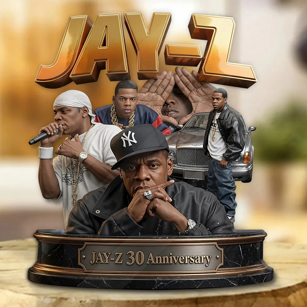 JAY-Z30 Anniversary Custom Shape Acrylic Plaque