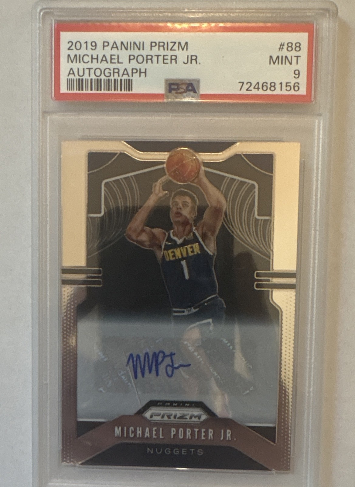 2019-20 Panini Prizm - Michael Porter Jr. #88 Signatures (AU)