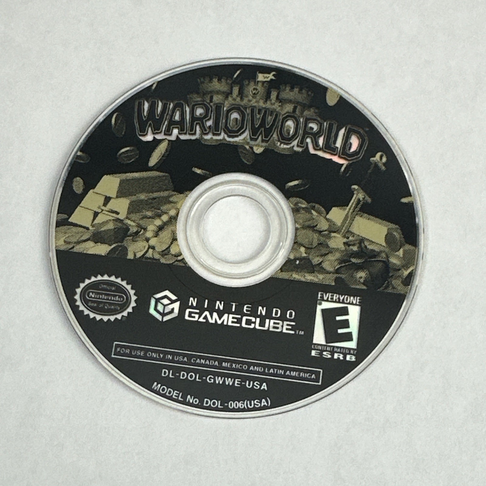 Nintendo Wario World for GameCube Disc Only - UNTESTED Nintendo Wario World for GameCube Disc Only - UNTESTED